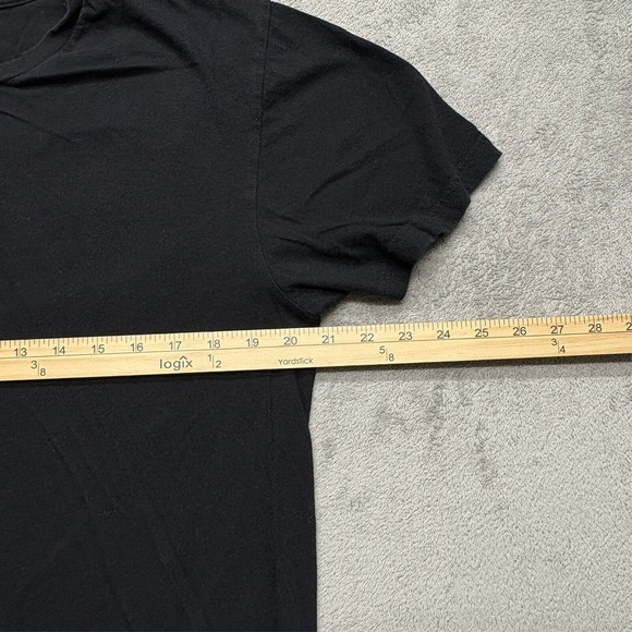 Polo Ralph Lauren T-shirt Mens Large Black Short Sleeve Pony Crew - Picture 3 of 5